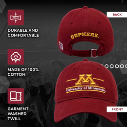 Minnesota Golden Gophers NCAA Adult Bar Hat - Maroon