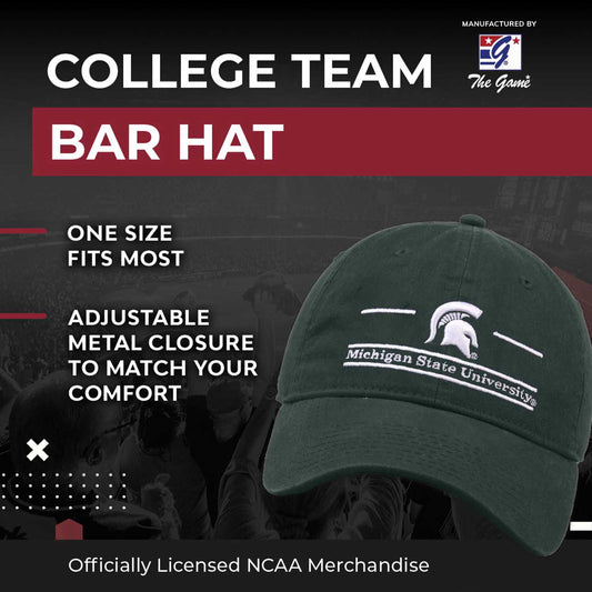 Michigan State Spartans NCAA Adult Bar Hat - Green