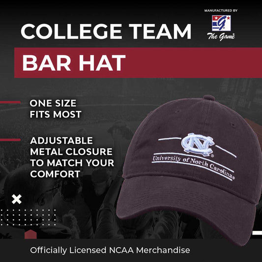 North Carolina Tar Heels NCAA Adult Bar Hat - Navy