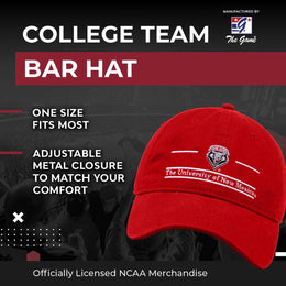 New Mexico Lobos NCAA Adult Bar Hat - Red