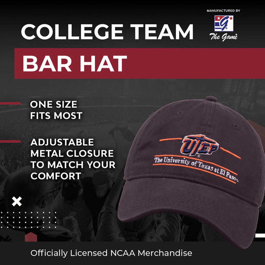 UTEP Miners NCAA Adult Bar Hat - Navy