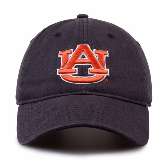 Auburn Tigers NCAA Adult Relaxed Fit Logo Hat - Navy