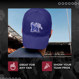 Memphis  Tigers NCAA Adult Relaxed Fit Logo Hat - Royal