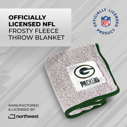 Green Bay Packers NFL Silk Touch Sherpa Throw Blanket - Green
