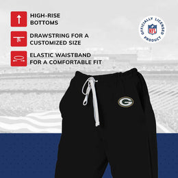 Green Bay Packers NFL Women's Phase Jogger Pants - Black