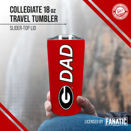 Georgia Bulldogs NCAA Stainless Steel Travel Tumbler for Dad - Red
