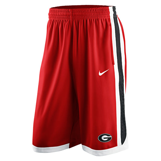Georgia Bulldogs  Youth Replica Basketball Shorts with Pockets - Red