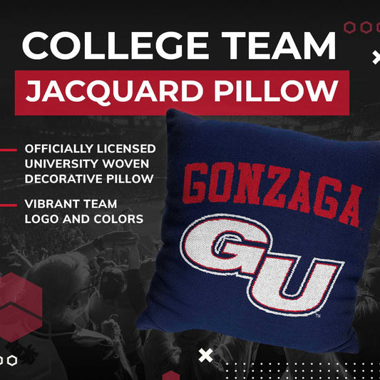 Gonzaga Bulldogs NCAA Decorative Pillow - Navy