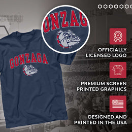 Gonzaga Bulldogs NCAA Adult Gameday Cotton T-Shirt - Navy