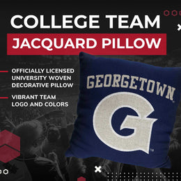 Georgetown Hoyas NCAA Decorative Pillow - Navy