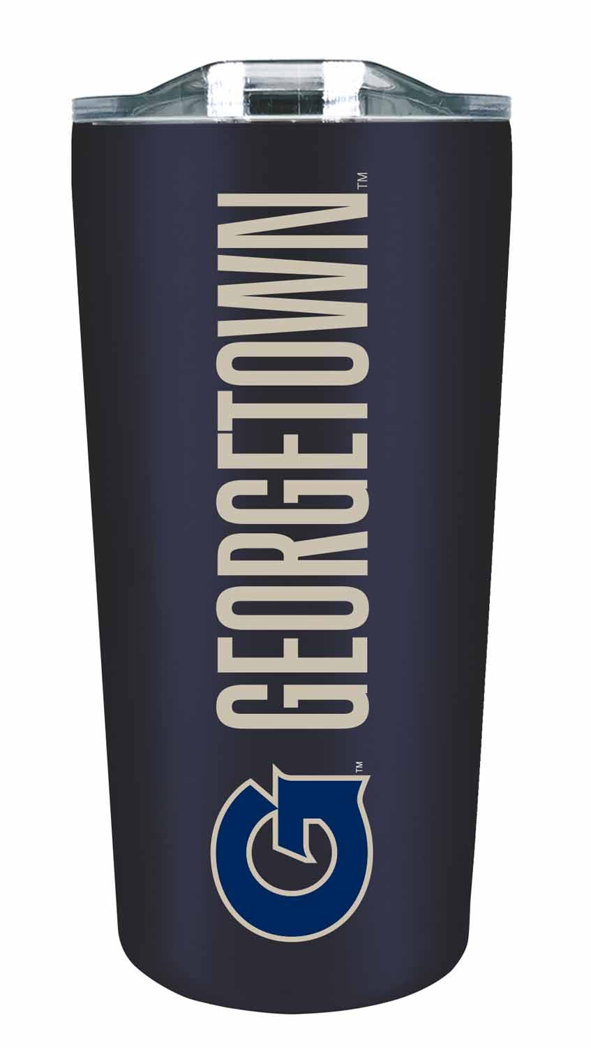 Georgetown Hoyas NCAA Stainless Steel Tumbler perfect for Gameday - Navy