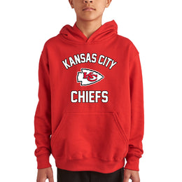 Kansas City Chiefs NFL Youth Gameday Hooded Sweatshirt - Red