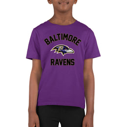 Baltimore Ravens NFL Youth Gameday Football T-Shirt - Purple