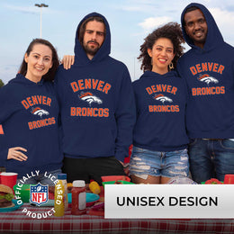 Denver Broncos NFL Adult Gameday Hooded Sweatshirt - Navy