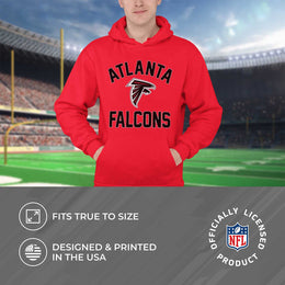 Atlanta Falcons NFL Adult Gameday Hooded Sweatshirt - Red