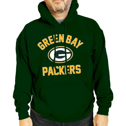 Green Bay Packers NFL Adult Gameday Hooded Sweatshirt - Forest Green