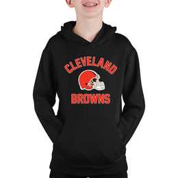 Cleveland Browns NFL Youth Gameday Hooded Sweatshirt - Black