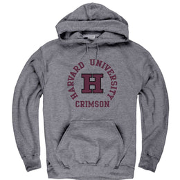 Harvard Crimson Adult Team Spirit Hooded Sweatshirt - Graphite