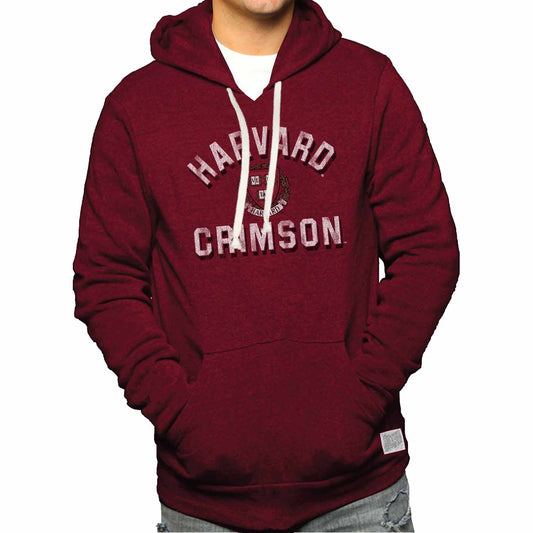 Harvard Crimson Adult University Hoodie - Crimson