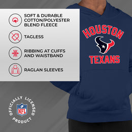 Houston Texans NFL Youth Gameday Hooded Sweatshirt - Navy