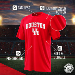 Houston Cougars NCAA Adult Gameday Cotton T-Shirt - Red