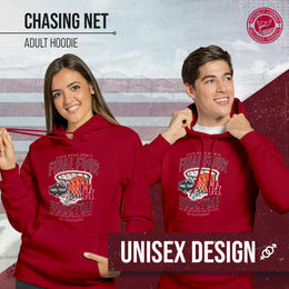 Houston Cougars 2025 NCAA Men's Basketball Tournament Chasing Net Hooded Sweatshirt - Red
