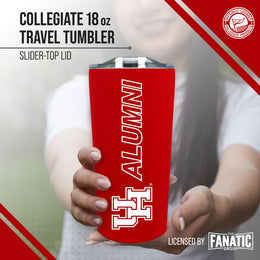Houston Cougars NCAA Stainless Steel Travel Tumbler for Alumni - Red