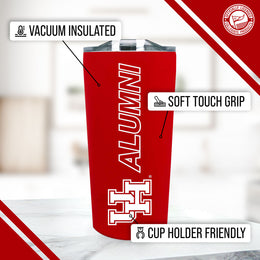 Houston Cougars NCAA Stainless Steel Travel Tumbler for Alumni - Red