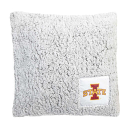 Iowa State Cyclones Two Tone Sherpa Throw Pillow - Team Color
