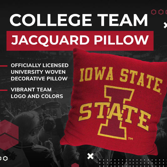 Iowa State Cyclones NCAA Decorative Pillow - Red