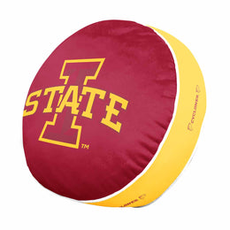 Iowa State Cyclones Team Logo 15 Inch Ultra Soft Stretch Plush Pillow - Maroon