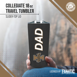 University of Idaho Vandals NCAA Stainless Steel Travel Tumbler for Dad - Black