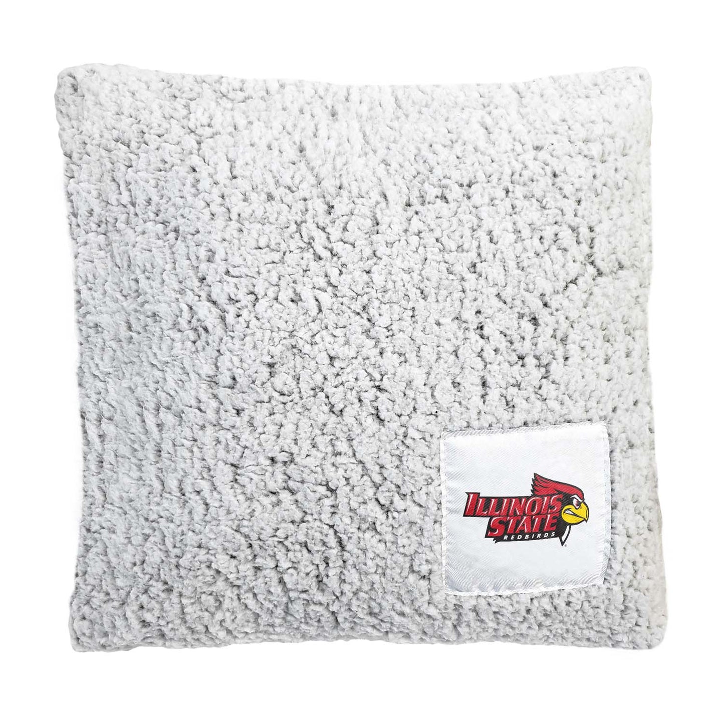 Illinois State Redbirds Two Tone Sherpa Throw Pillow - Team Color