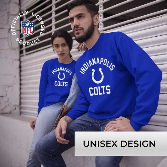 Indianapolis Colts NFL Adult Gameday Football Crewneck Sweatshirt - Royal
