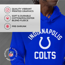 Indianapolis Colts NFL Adult Gameday Hooded Sweatshirt - Royal