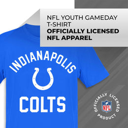 Indianapolis Colts NFL Youth Gameday Football T-Shirt - Royal