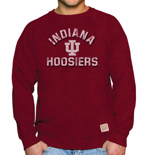 Indiana Hoosiers Adult University Crewneck - Crimson