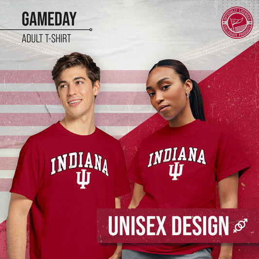 Indiana Hoosiers NCAA Adult Gameday Cotton T-Shirt - Cardinal