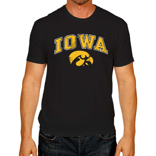 Iowa Hawkeyes NCAA Adult Gameday Cotton T-Shirt - Black