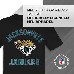 Jacksonville Jaguars NFL Youth Gameday Football T-Shirt - Black