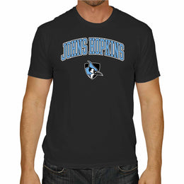 Johns Hopkins Blue Jays NCAA Adult Gameday Cotton T-Shirt - Black