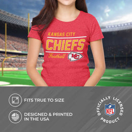 Kansas City Chiefs NFL Gameday Women's Relaxed Fit T-shirt - Red