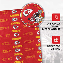 Kansas City Chiefs NFL Double Sided Blanket - Red