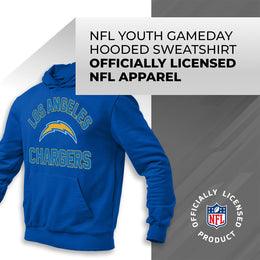 Los Angeles Chargers NFL Youth Gameday Hooded Sweatshirt - Royal