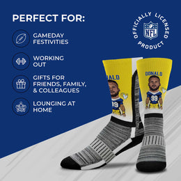 Los Angeles Rams NFL V Curve Socks - Yellow