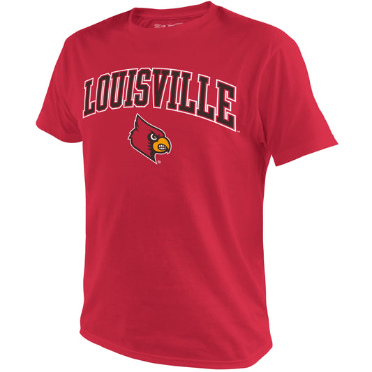 Louisville Cardinals NCAA Adult Gameday Cotton T-Shirt - Red