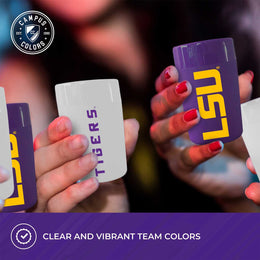 LSU Tigers College and University 2-Pack Shot Glasses - Team Color