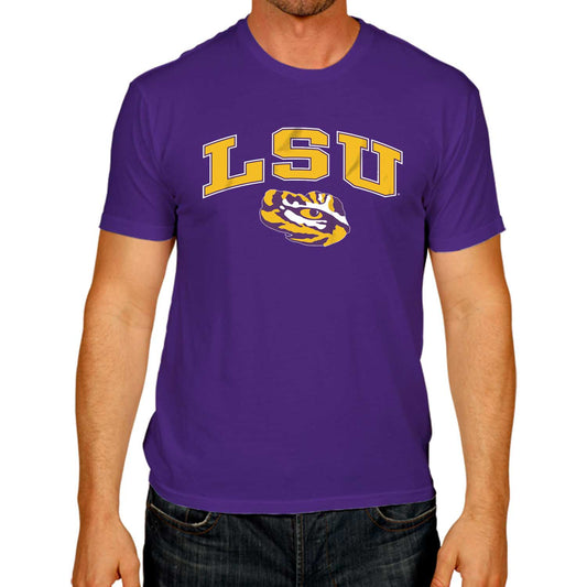 LSU Tigers NCAA Adult Gameday Cotton T-Shirt - Purple