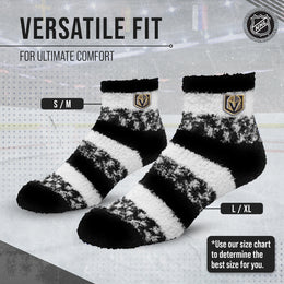 Las Vegas Golden Knights NHL Unisex Cozy Sleep Socks - Black