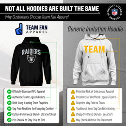 Las Vegas Raiders NFL Home Team Hoodie - Black